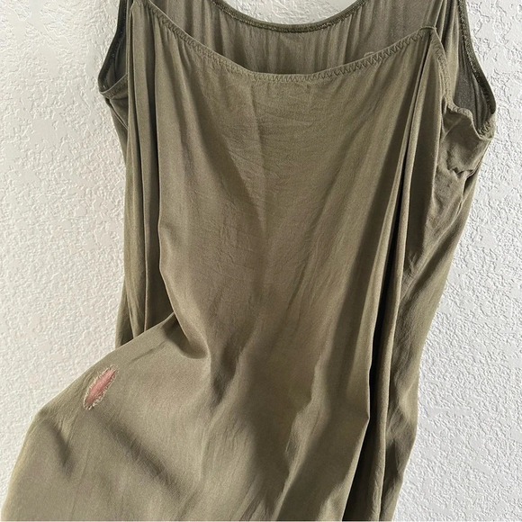 Jean Paul Gaultier femme slip cami dress army green - Picture 12 of 14